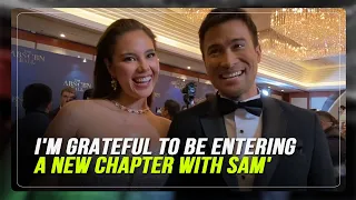 Catriona Gray, Sam Milby in rare interview together at ABS-CBN Ball | ABS-CBN News