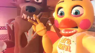 Foxy x toy chica~me and my broken heart