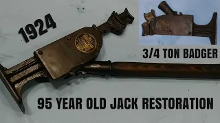 Antique 95 Year Old Jack Restoration . SORT OF