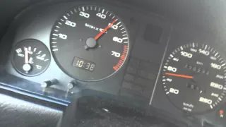 audi coupe 2.3E 10v acceleration 0-100