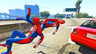 GTA 5 SPIDERMAN Ragdolls 4k Compilation #98 (GTA 5 Fails, Funny Moments/Ragdolls)#gta5 #viral