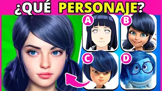 🐞 Adivina los PERSONAJES en su versión VIDA REAL 🤔| Adivina los Personajes en la Vida Real  #trivia