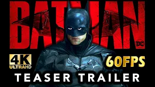 THE BATMAN Teaser Trailer (4K 60fps)