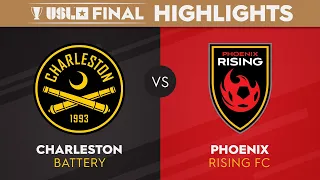 11.12.2023 | Charleston Battery vs. Phoenix Rising FC - USL Championship Final Highlights