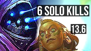 JAX vs ILLAOI (TOP) | 6 solo kills, 900+ games, Dominating | KR Master | 13.6