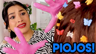 🐛 Te QUITO los 🦗 PIOJOS, 💦 Te LAVO la CABEZA, Te CORTO ✂️ el CABELLO 😱 I Ges ASMR