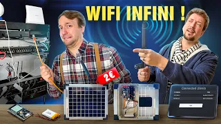 Du WiFi à l'INFINI avec 2€ ?! Répéteur WIFI le MOINS CHER du MONDE à fabriquer !!