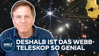 „Es ist so genial“ - Prof. Ulrich Walter erklärt das Besondere am James-Webb-Teleskop