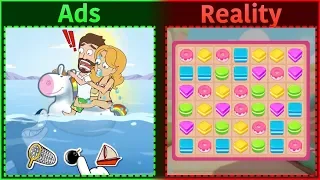 Mobile Game Ads Vs. Reality 9