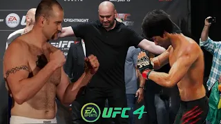 UFC4 | Bruce Lee vs Brad Imes (EA Sports UFC 4) wwe mma