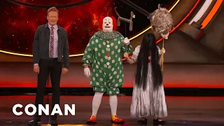 Butterscotch The Clown Doesn't Condone Pennywise Cosplay | CONAN on TBS