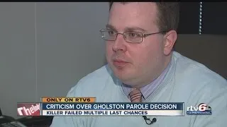 Criticism over Gholston parole decision