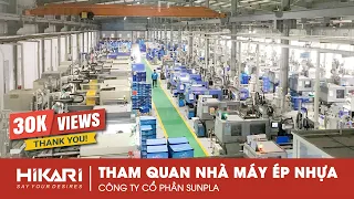 Tham quan nhà máy ép phun nhựa Sunpla (Công ty CP Sunpla - Việt Yên, Bắc Giang)