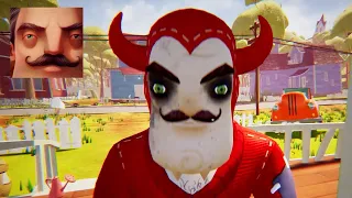 Hello Neighbor - My New Secret Neighbor Butcher Devil Act 3 Gameplay Walkthrough