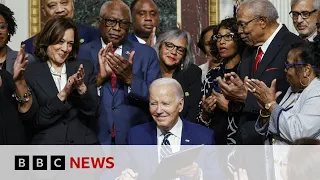 Emmett Till: US President Joe Biden to establish national monument for murdered teen - BBC News