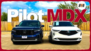 同平台的选择 Acura MDX VS Honda Pilot 老韩作品