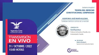 🟣 Conferencia Magistral I Teoría del Derecho Constitucional Comparado