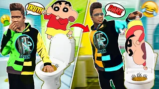 TRUTH Or DARE Challenge With Shinchan In GTA 5