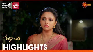 Ardhangi - Highlights of the day | Watch full EP only on Sun NXT | 26 Apr 2024 | Gemini TV