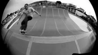 layback grind mini ramp