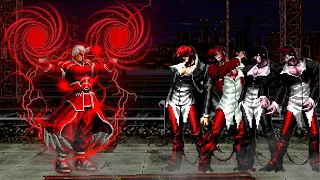 [KOF MUGEN] Zero Blood vs Orochi Iori Team