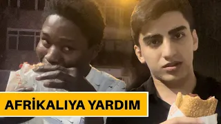 AFRİKALIYA YARDIM ETDİM - AĞLADI!