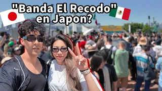 Tocó la BANDA EL RECODO en JAPON 🇯🇵🇲🇽 !Así se puso! (Vlog Japan)