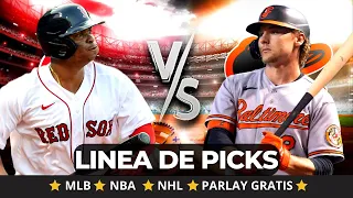 PRONOSTICOS DE MLB, NBA Y NHL PARA HOY 09/04/2024 🔥PARLAY GRATIS🔥