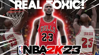 I Got REAL TOXIC Using Michael Jordan's Bulls... NBA 2K23 PlayNow Online