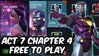 Act 7 Chapter 4 Free To Play Completion 2023 - Superior Kang - Marvel Contest of Champions