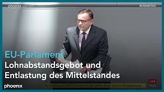 Bundestagsdebatte zum Lohnabstandsgebot und Entlastung des Mittelstandes am 12.04.24