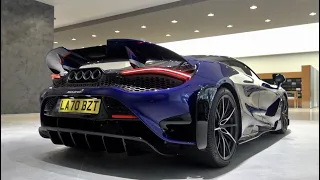 2021 McLaren 765LT Coupe (765 hp) | SOUND, Startup and Visual Review | 4K Filmed