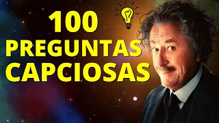 100 PREGUNTAS CAPCIOSAS que te volverán LOCO➜❰ Agilidad mental ❱🧐❓