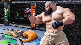 Khabib Nurmagomedov vs. Iranian Hulk (Sajjad Gharibi) (EA sports UFC 4)
