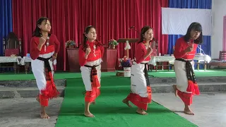 Aahoh-cultural dance by Decent flower | Jano Nyekha feat School of Music Dimapur | cover