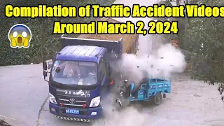 SEMI TRUCKS CRASHES 2024 - ROAD RAGE -TOTAL DRIVING FAILS | A DAY IN THE LIFE OF A TRUCK DRIVER