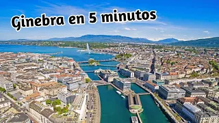 ✔️ GINEBRA en 5 minutos (4K) 🟡 TOP 10 lugares imprescindibles | Suiza