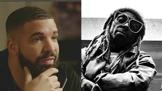 Drake talks about wanting to be on lil Wayne level & work rate