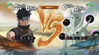 Naruto Shippuden: Ultimate Ninja Storm 4, Shisui Uchiha VS Obito Uchiha (Ten Tails Jinchuriki)!