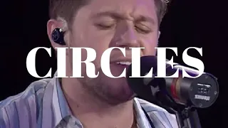 Niall Horan - Circles (Post Malone song cover) lyrics video