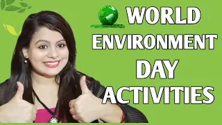 World Environment Day activities and crafts/World environment Day ideas/World Environment Day 2021