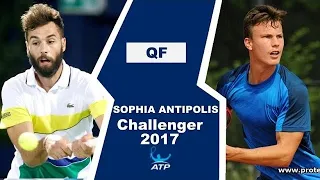 Benoit Paire vs Marton Fucsovics | SOPHIA ANTIPOLIS 2017