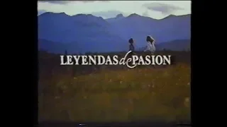 Leyendas de pasión (Trailer en castellano)