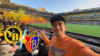 Was ist mit FC BASEL los?🫣LAUTE AUSWÄRTSFANS+ PYROSHOW🔥| BSC YOUNG BOYS vs FC BASEL | Stadionvlog