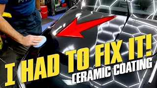 ⚡️Fixing A Ceramic Coating After The BodyShop!⚡️