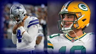 The Green Bay Packers embarrass the Dallas Cowboys in the NFL Playoffs...