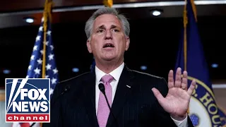 McCarthy calls Pelosi 'irresponsible' in fiery press conference