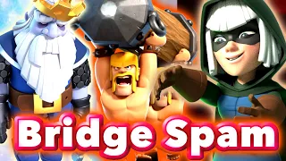 Go Top1 with Knight Bridge Spam deck💪-Clash Royale