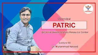PATRIC | Bacterial Bioinformatics Resource Center | Overview | Lecture 60 | Dr. Muhammad Naveed