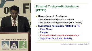 Cognitive Issues In Orthostatic Intolerance, Dr. Satish Raj